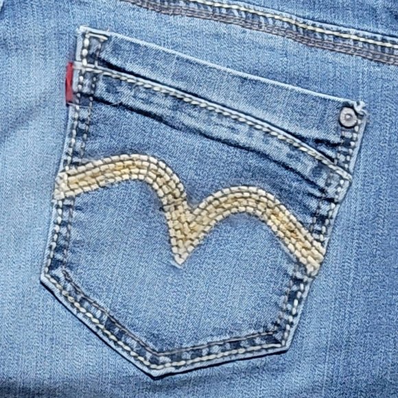 Levi's 529 Curvy Skinny Leg Size 16 Mom Jeans - Picture 9 of 16